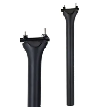 

NO LOGO Mountain Bicycle Carbon Seatpost Road Carbon Fibre Bike Seatposts 27.2/30.8/31.6X350/400mm