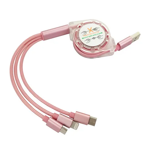 Великобритания 3 в 1 Выдвижной Мульти usb кабель для зарядки Micro usb type C Шнур зарядное устройство для мобильного телефона многофункциональный удлинитель линии передачи данных - Тип штекера: Великобритания