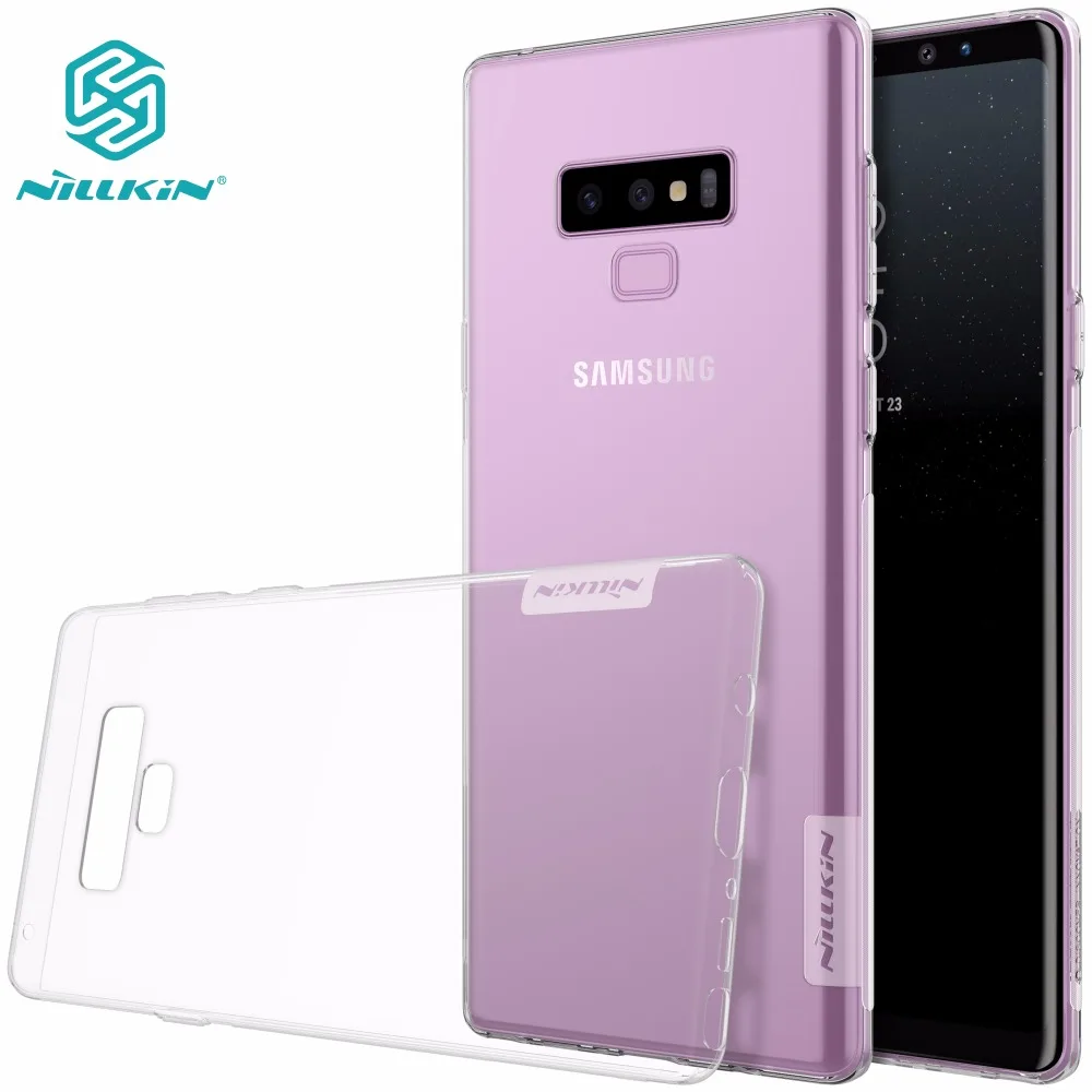 Мягкий чехол Nillkin для samsung Galaxy Note 9 8/Note9, прозрачная задняя крышка из ТПУ для samsung Note 9, чехол