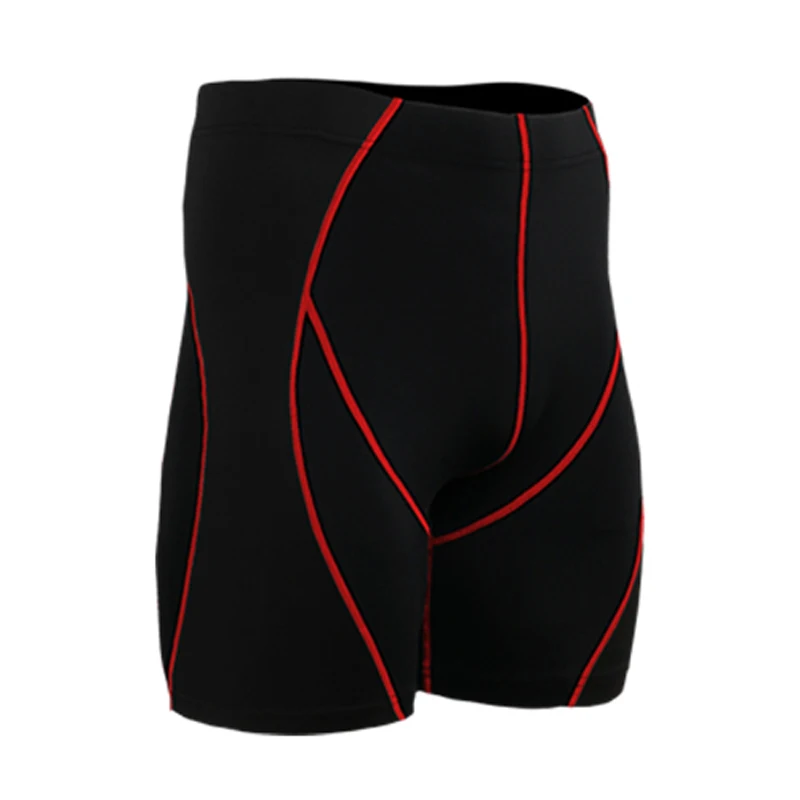 Mens Long Pants Workout Compression Shorts Breathable Compression