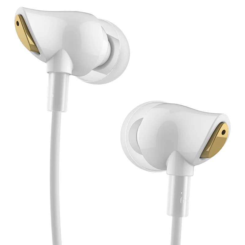 Оригинальные стерео наушники Rock Zircon 3 5 мм в ухо Nano с микрофоном для IPhone Samsung|in ear