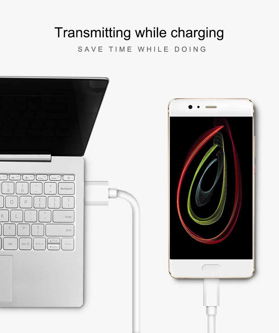 USB Type C Cable for USB C Mobile Phone Cable type C cable for USB Type-C Devices Mobile Phone 5V2A Charging Wire 1m 2m (4)