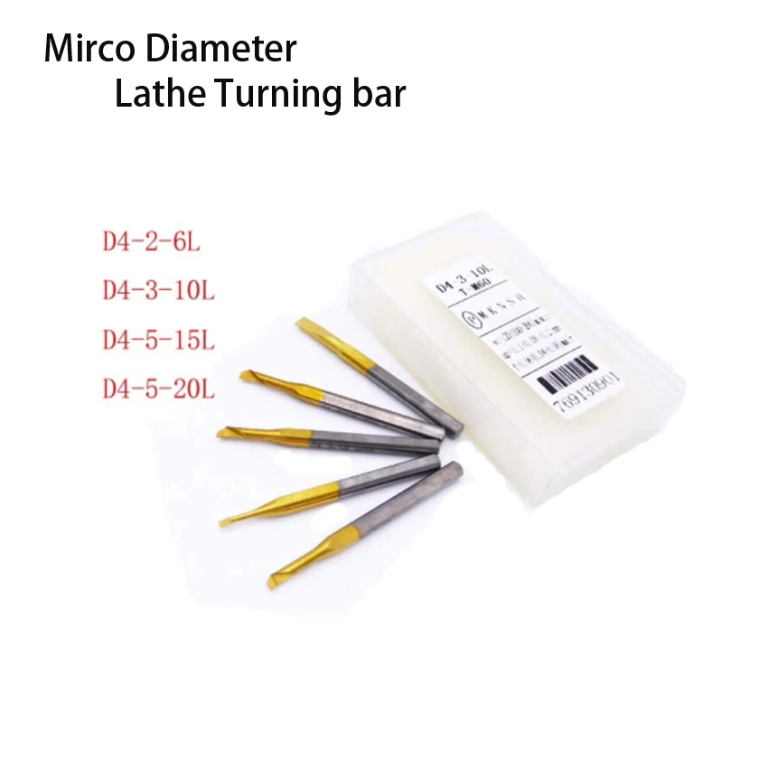 

long tool life Small hole boring cutter bar hard tin coating alloy handle D4 2mm 3mm 4mm clamping inner hole boring cutter