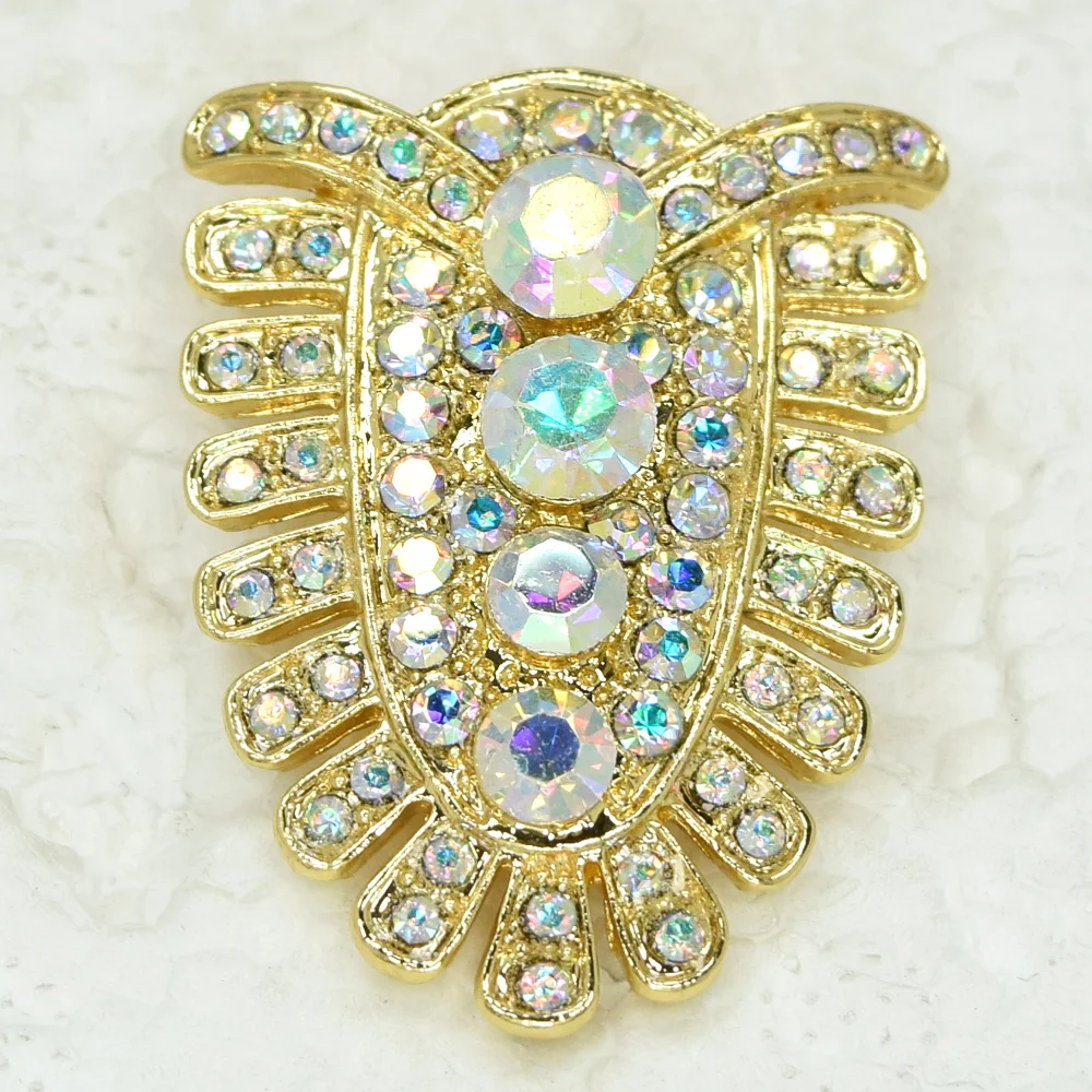 12pcs/lot Wholesale Fashion Rhinestone Pin brooches C101869in Brooches