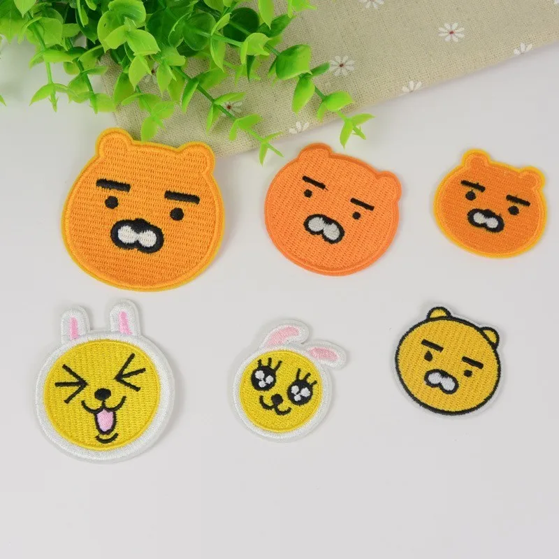 Симпатичные Мультяшные вышитые нашивки Kobito для одежды 3D Diy японская аниме звезда