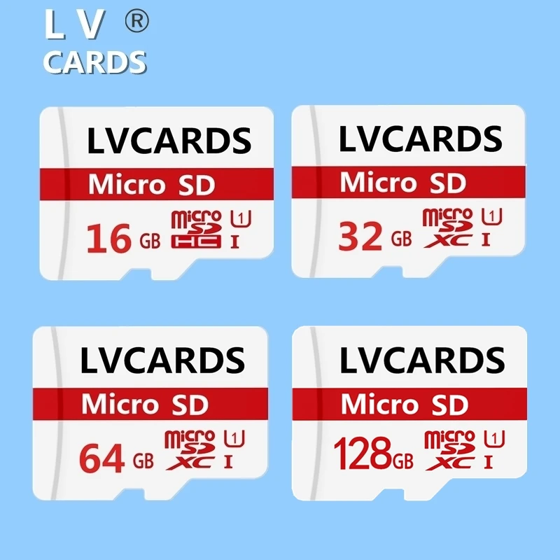 LVcards3 Micro sd карта 32 Гб класс 10 64 Гб/128 Гб класс 10 UHS-1 256 ГБ U-3 карта памяти флэш TF Micro sd карта s для смартфонов LV9