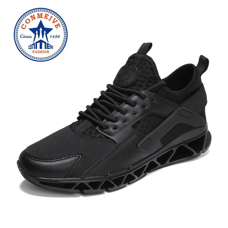 

Breathable Light Running Shoes Comfortable Lace-Up Low Designer Sneakers Man Outdoor Non-slip Wear Resistant Jogging Sport Shoes