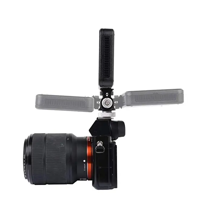 

Fomito Z1 Camera Monitor Holder Mount Arm Hot Shoe Adapter for Camera Field Monitor Smartphone GoPro LED Video Light, Microphone