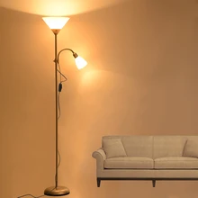 Современный Железный напольный светильник в американском стиле, регулируемый, E27, светодиодный, 220 В, новинка, напольные светильники для гостиной, кабинета, прикроватные, для офиса