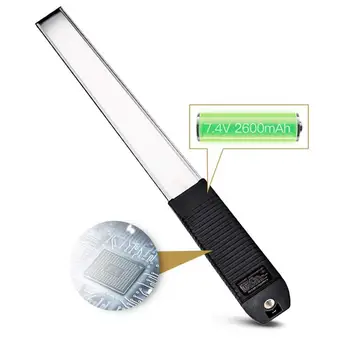 

EastVita LED Wand Light Photography Fill Light Outside Shooting Video RGB Colorful Brightness 3000K-5700k