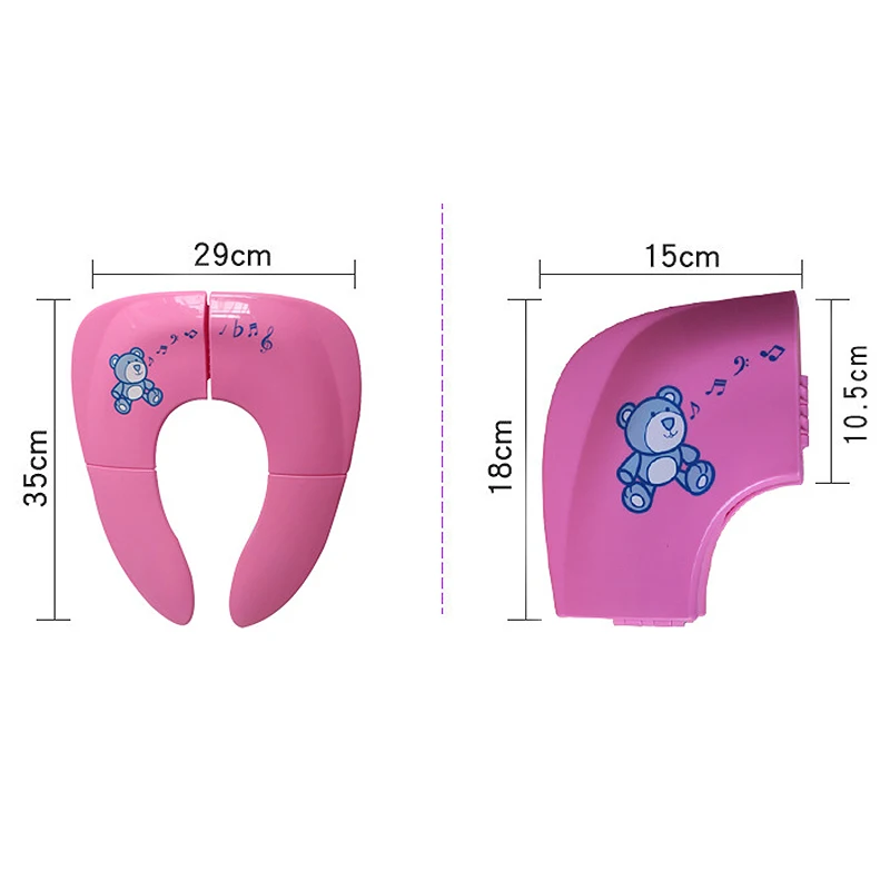 3 вида цветов детские горшок в туалет Подушечка Для сиденья подушки складной обучающее сиденье Для детей Портативный путешествия выйти туалет коврик