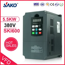 Sako 380V 5.5KW VFD высокоэффективный преобразователь частоты тройной(3) фазы