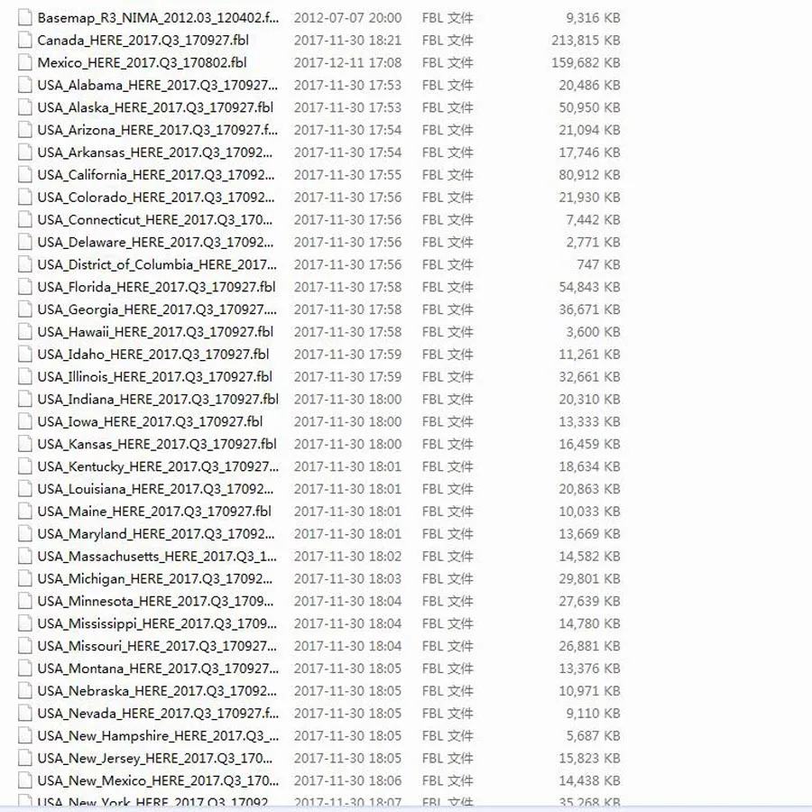 2018 GPS карта для WinCE автомобильный dvd навигатор Автомобильный Радио стерео США