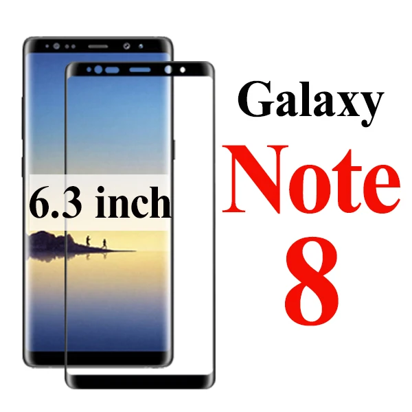 Защитное 3D стекло для экрана samsung galaxy s8 s9 plus armor на samsun galax note s 8 9 8pus 9 plus note8 note9 лист