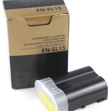 EN-EL15 RU EL15 ENEL15 Камера Батарея батарейный блок для Nikon D600 D610 D600E D800 D800E D810 D7000 7100 d75