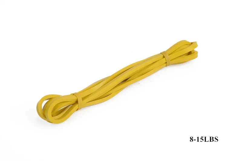 Эластичные резинки для тренировки, резиновая петля, для пилатеса, фитнеса, подтягивания, вспомогательные ленты для перекрестной тренировки, инструмент для упражнений - Цвет: Yellow 6.4