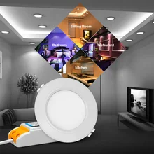 Mi Light 1x6 Вт/12 Вт, 2x6 Вт/12 Вт, 3x6 Вт/12 Вт, 4x6 Вт/12 Вт RGBCCT(RGB+ теплый белый/белый) светодиодный светильник+ 2,4 г Радиочастотный пульт