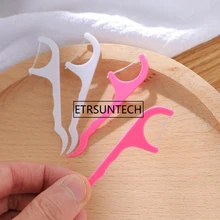 25 шт./компл. зубная нить межзубная палочка для чистки зубов Зуб палочка s зубная нить палочка пластиковая зубочистки F1767