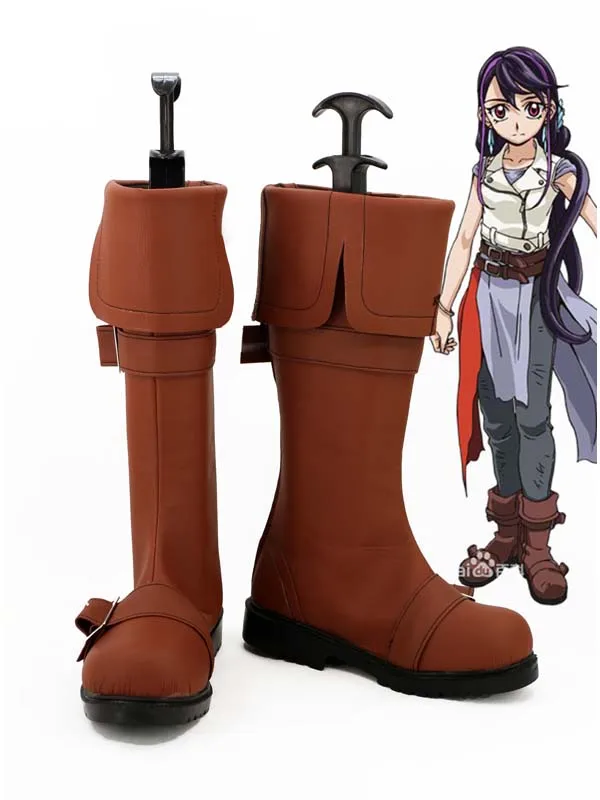 yu-gi-oh-lulu-obsidian-brown-cosplay-boots-shoes-anime-party-cosplay-boots-custom-made-women-shoes