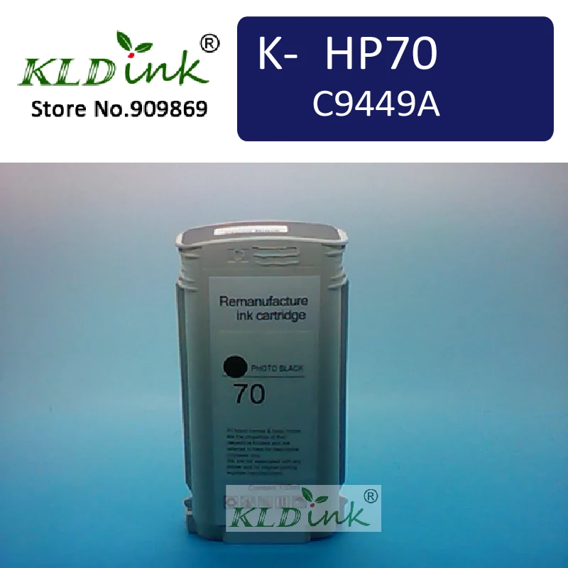 

Compatible HP70 C9449A PHOTO BLACK ink cartridge for Z2100 Z3100 Z3200 Z5200 printer