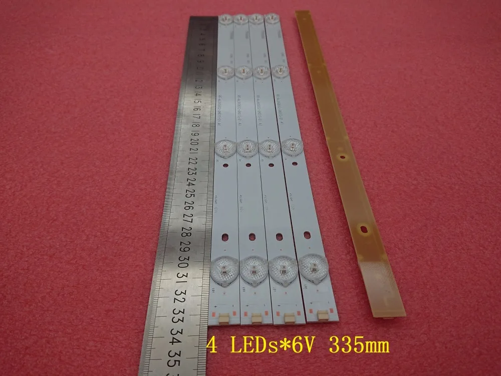 Новая светодиодная лента Beented 4 шт * LED s 6V 335 мм 16 для подсветки телевизора 32 дюйма 40