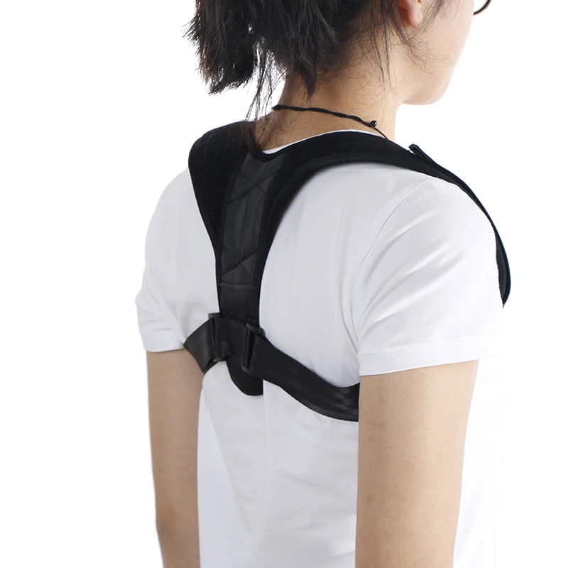 

Adjustable Back Posture Corrector Clavicle Spine Back Shoulder Lumbar Posture Correction Prevents Slouching Brace Support Belt