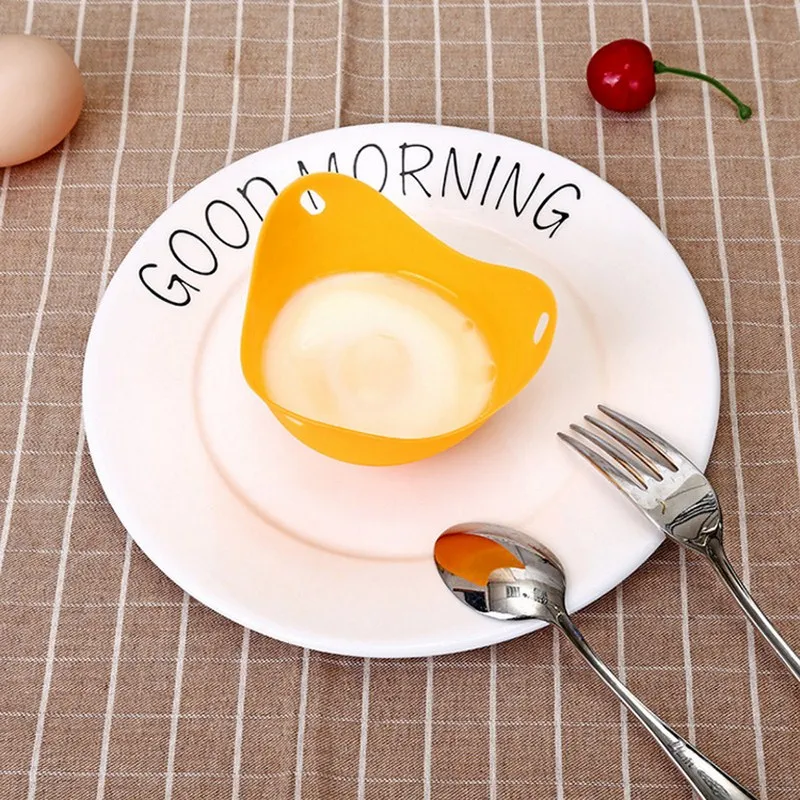 1Pc High Quality Silicone Egg Poacher Pancake egg Cook Poach Pods Kitchen Cookware Poached Egg Baking Cup kitchen Cookware Tool (4)