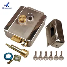 

Access Entry Security System New Electronic Door Lock for Home Wired Video Intercom Doorbell Security System DC12V
