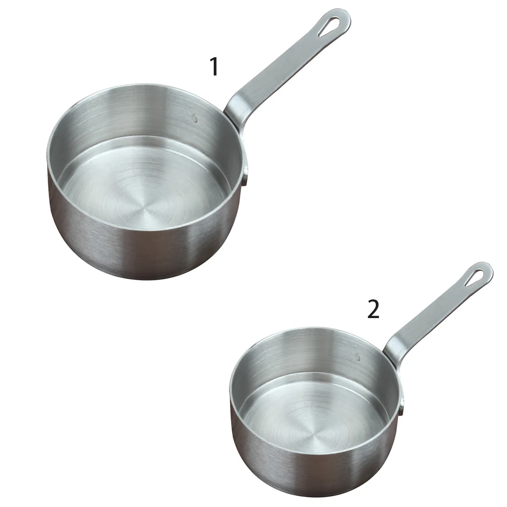 

Stockpot Soup Pot Butter Kitchen Heating Coffee With Handle Milk Portable Cookware Stainless Steel Sauce Pan
