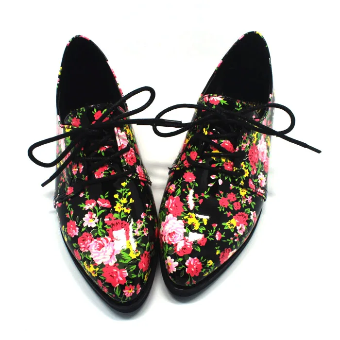 patent oxford heels