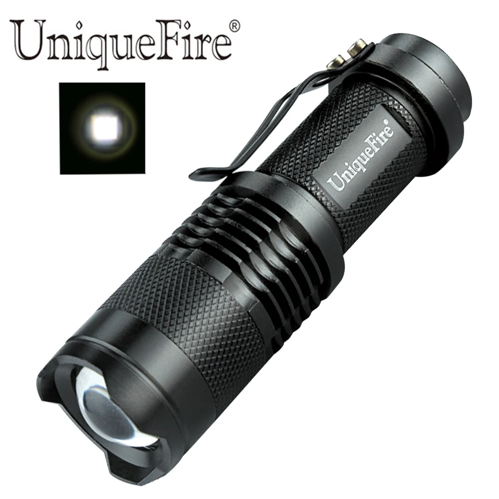 

Светодиодный фонарик UniqueFire Mini с регулируемым фокусом, 3 Вт, 14500 лм