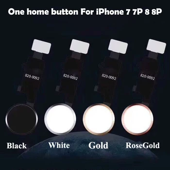 

3rd Gen For Apple iPhone 7 8 Home Button Flex Cable Universal Return Home Function Solution For iPhone 7 8 Plus Home Button