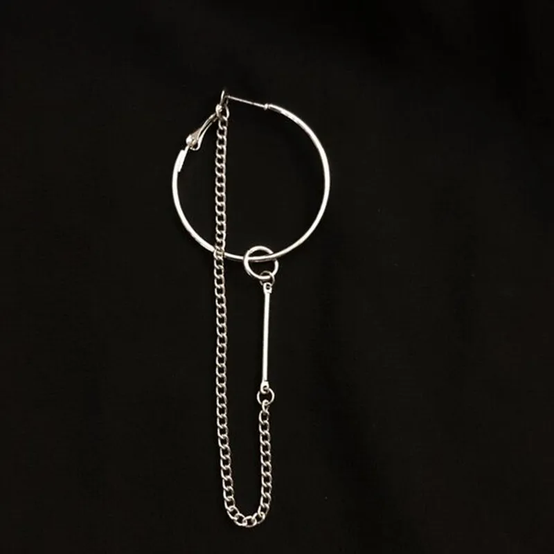 1 шт., серьги с кисточками в стиле панк для мужчин и женщин, корейские серьги-гвоздики JIMIN, мужские ювелирные изделия, изысканный подарок