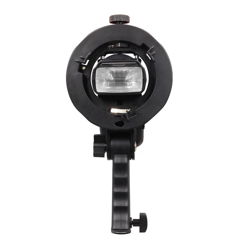 Ручной кронштейн s типа Bowens для Canon Nikon Yongnuo Godox вспышка софтбокс светильник