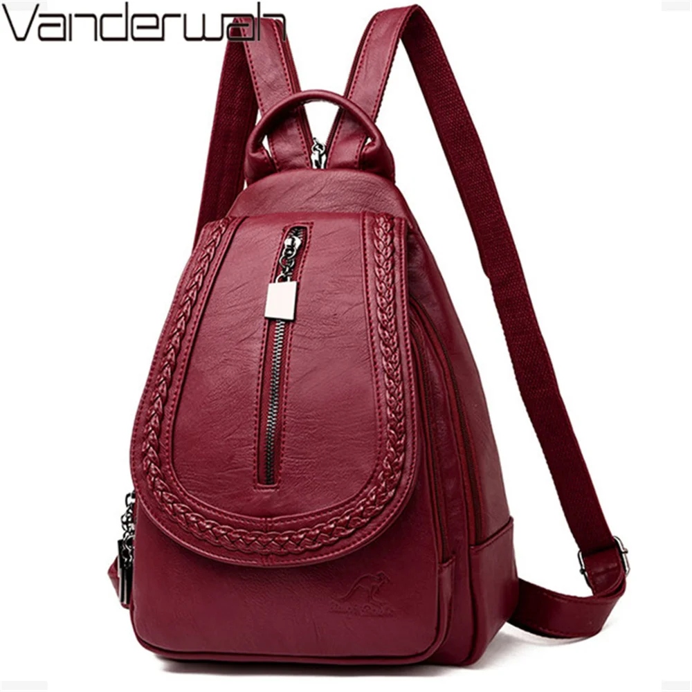 المرأة حقيبة ظهر مصنوعة من الجلد الكلاسيكية الإناث حقيبة صدر للرجال Sac دوس السفر السيدات Bagpack Mochilas الحقائب المدرسية ل Trrnage الفتيات Preppy المرأة حقيبة ظهر مصنوعة من الجلد الكلاسيكية الإناث حقيبة صدر للرجال Sac دوس السفر السيدات Bagpack Mochilas الحقائب المدرسية ل Trrnage الفتيات Preppy