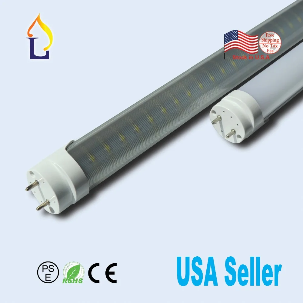 15 Pack T8 LED Tube Light 4FT 18W LED Bulbs Lights Emergency lamp