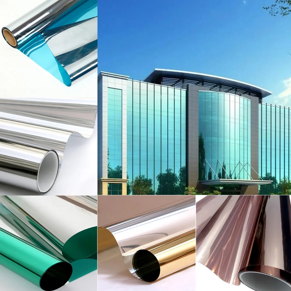 Popular Mirror Film For Walls-Buy Cheap Mirror Film For Walls Lots yazi Self Adhesive Heat Insulation Glass Film Silver Mirror One-way Window Sunscreen Privacy Decals - Popular Mirror Film For Walls-Buy Cheap Mirror Film For Walls Lots