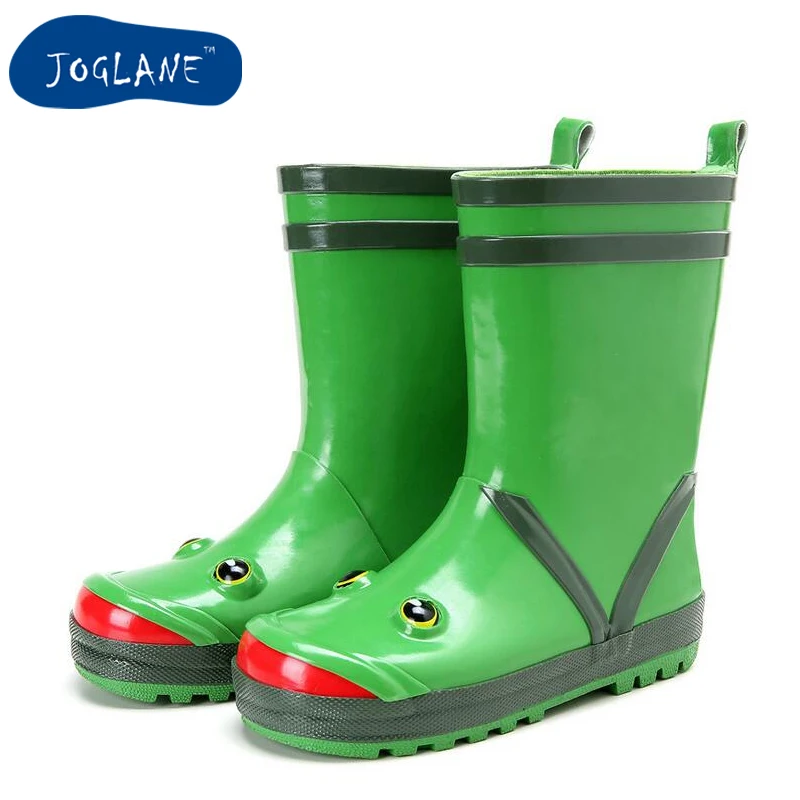 Kids Cartoon Rain Boots 2019 Autumn Children Frog Design Boy and Girl