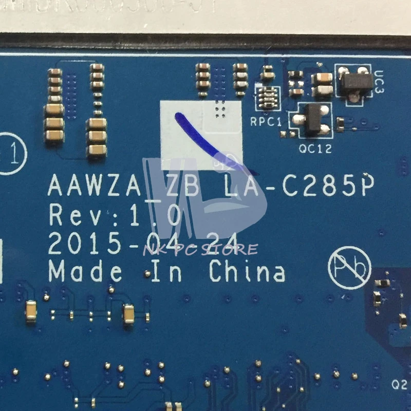 Aawza ZB LA-C285P основная плата для lenovo Ideapad 500-15ACZ Материнская плата ноутбука 15,6 дюймов A10-8700P Процессор DDR3