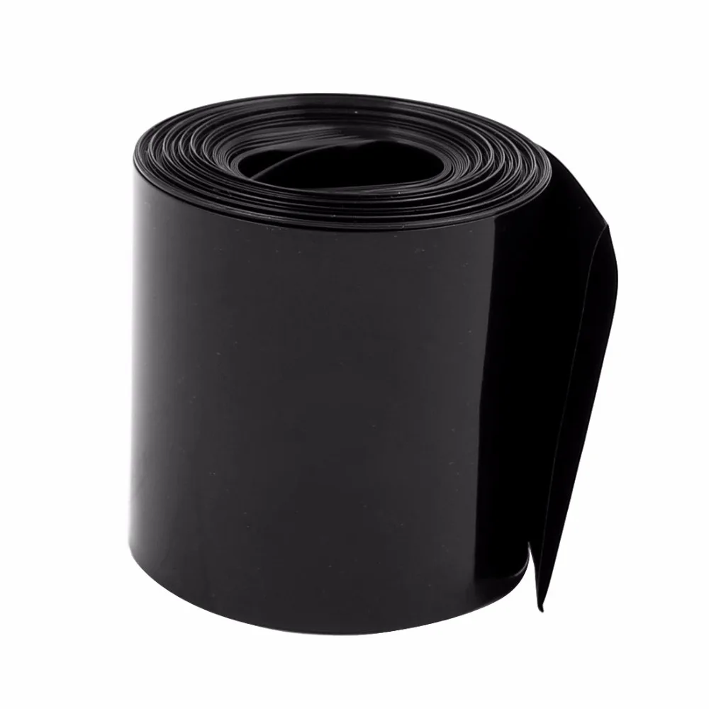 

Uxcell Contra Sleeve Cable Heat Shrink Tube PVC Heat Shrink Tubing Tube Wrap 2.1M Length for 18650 Battery Black Hot Sale