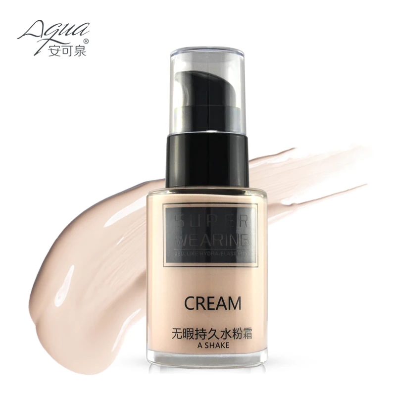 

Super Wearing Foundation Waterproof Concealer Face Primer Base Makeup and Skin Care persistent water flawless cream