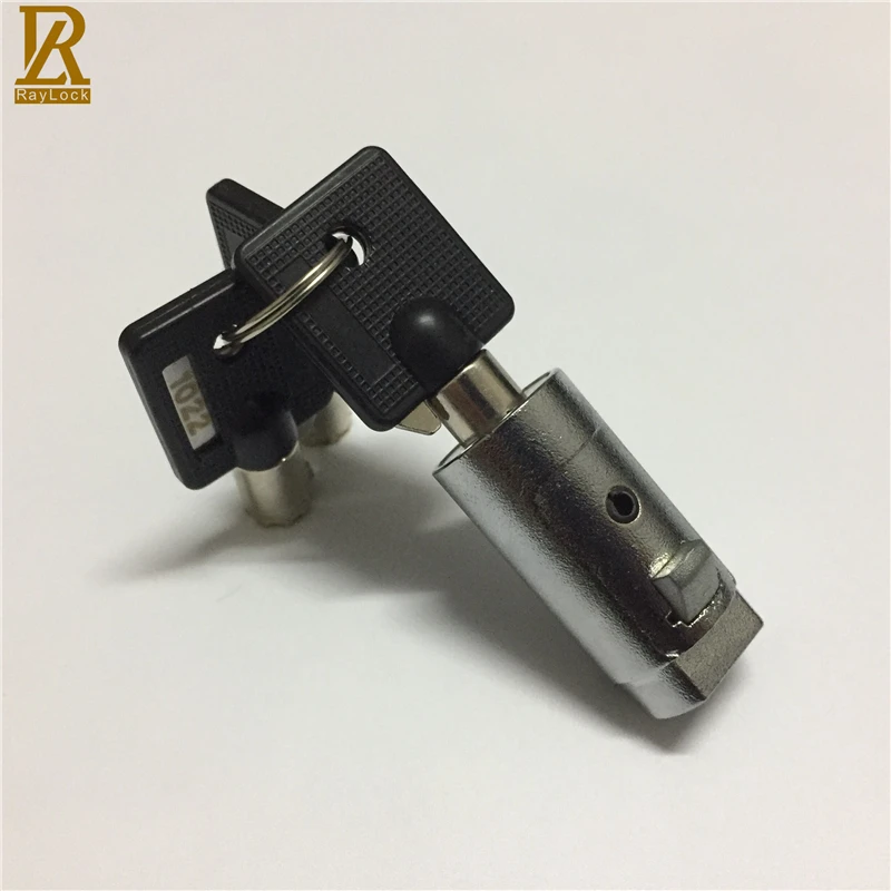 RayLock high security zinc alloy vending machine cylinder lock with top