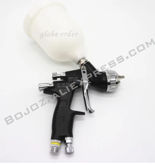 Professional environmental protection Gti Pro Lite 1.3mm Fluid Tip Air Cap Spray Paint Gun Black