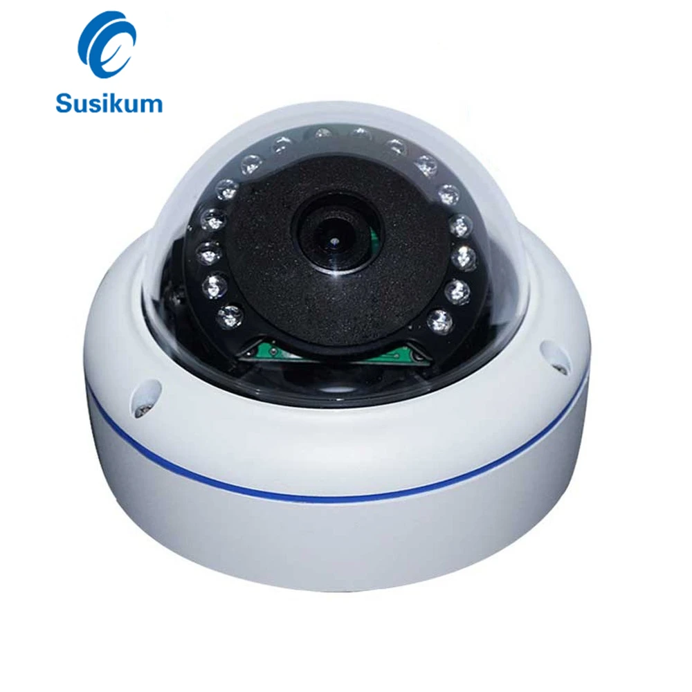 

H.265 2MP Infrared Surveillance POE Camera Full HD 1080P P2P ONVIF Metal IR Night Vision Vandalproof 2.8mm Lens CCTV Camera Dome