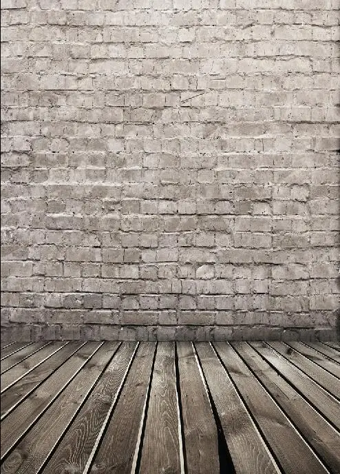 

SHENGYONGBAO Vinyl Custom Photography Backdrops Prop Brick wall and floor theme Photo Studio Background SYO-51