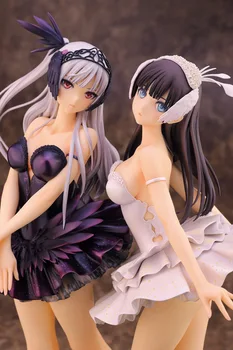 

26 cm Alphamax T2 ART GIRLS Black Swan Odile White Swan Odette PVC action figure sexy dress ballet girls model collectible toys