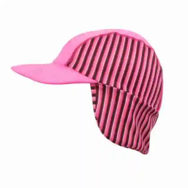 Детская нейлоновая шапочка для плавания с защитой от ушей Защита от УФ уличная одежда для плавания аксессуары для водных видов спорта - Цвет: Красный