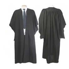 Классическая черная выпускная мантия бакалавра университетское учебное платье