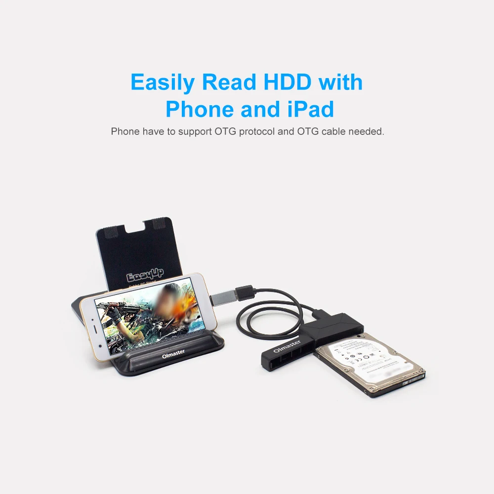 OImaster EB 0001AU3 2 5 &quotSATA I/II/III к USB3.0 адаптер жесткого диска конвертер для SSD HDD|Корпус