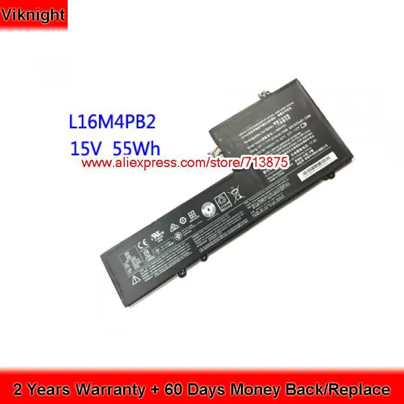 

L16M4PB2 Genuine Battery 15V 3675mAh 55Wh for Lenovo IdeaPad 720s-14IKB